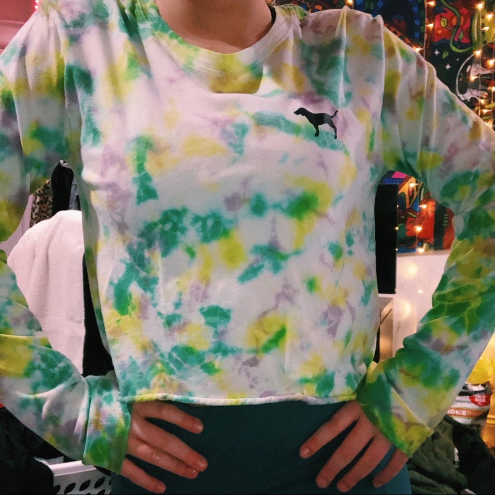 Tie Dye Crop Top